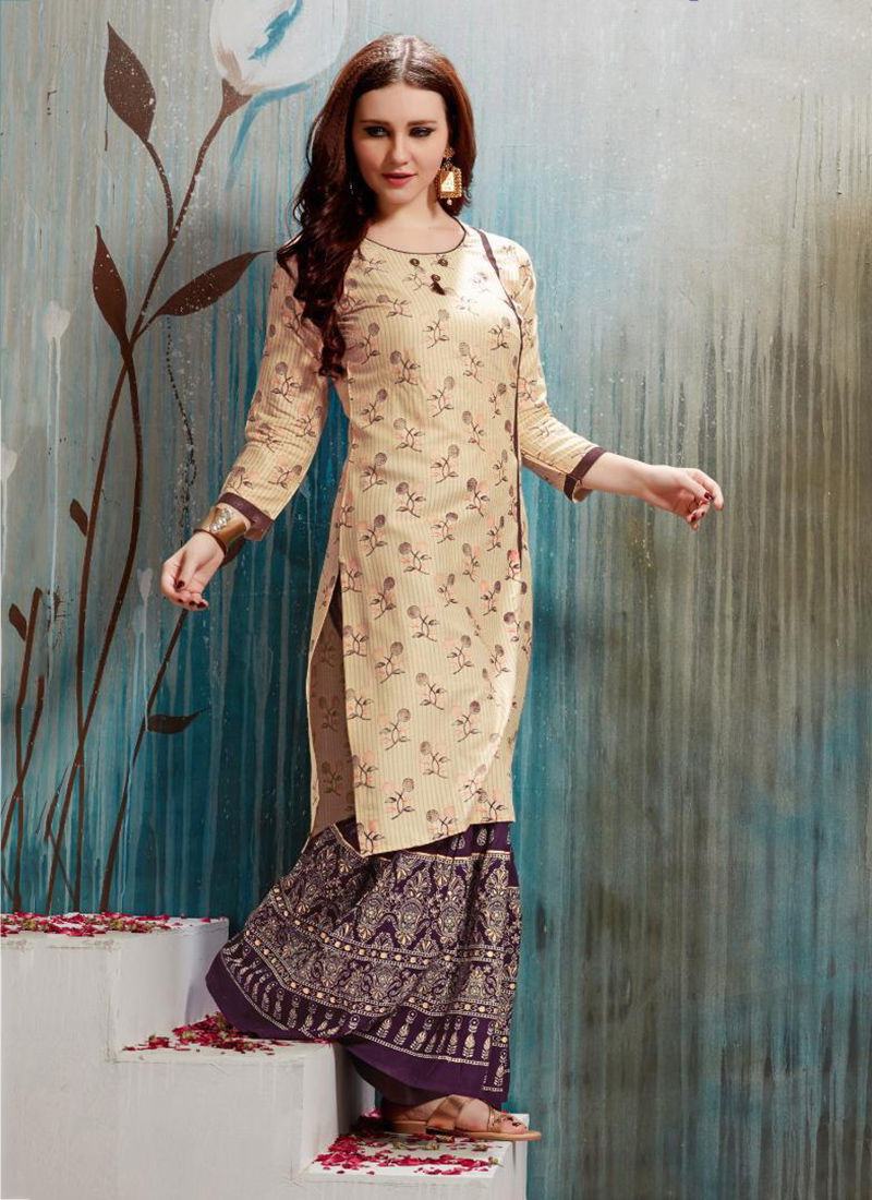Ranjyot nagma printed heavy reyon kurtis